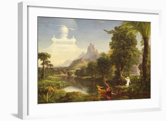 The Voyage of Life: Youth, 1842-Thomas Cole-Framed Giclee Print