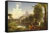 The Voyage of Life: Youth, 1842-Thomas Cole-Framed Stretched Canvas