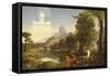 The Voyage of Life: Youth, 1842-Thomas Cole-Framed Stretched Canvas