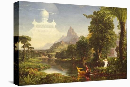 The Voyage of Life: Youth, 1842-Thomas Cole-Stretched Canvas