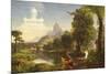 The Voyage of Life: Youth, 1842-Thomas Cole-Mounted Giclee Print