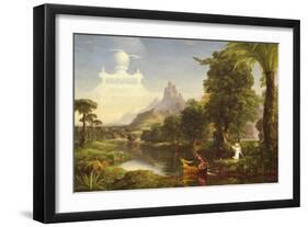 The Voyage of Life: Youth, 1842-Thomas Cole-Framed Giclee Print