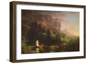 The Voyage of Life: Youth, 1842-Thomas Cole-Framed Art Print