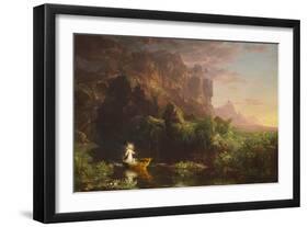 The Voyage of Life: Youth, 1842-Thomas Cole-Framed Art Print