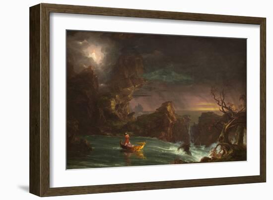 The Voyage of Manhood: Manhood, 1842-Thomas Cole-Framed Art Print