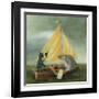 The Voyage of The Antipodean-DD McInnes-Framed Art Print
