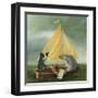 The Voyage of The Antipodean-DD McInnes-Framed Art Print