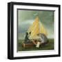 The Voyage of The Antipodean-DD McInnes-Framed Art Print