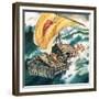 The Voyage of the Kon-Tiki-Ron Embleton-Framed Giclee Print