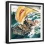 The Voyage of the Kon-Tiki-Ron Embleton-Framed Giclee Print
