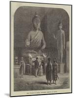 The Voyage to China, Buddhist Temple at Galle-null-Mounted Giclee Print