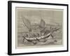 The Voyage to China, Ceylon Boats at Galle-Matthew White Ridley-Framed Giclee Print