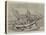 The Voyage to China, Ceylon Boats at Galle-Matthew White Ridley-Stretched Canvas