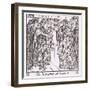 The Voyaging of Teucer-Herbert Cole-Framed Giclee Print