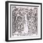 The Voyaging of Teucer-Herbert Cole-Framed Giclee Print