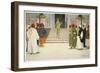 The Vultures, from 'The Light Side of Egypt', 1908-Lance Thackeray-Framed Giclee Print