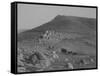 The 'W' Pike's Peak Carriage Road-William Henry Jackson-Framed Stretched Canvas