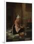 The Waffle Baker, C. 1850-82-Alexander Hugo Bakker Korff-Framed Art Print