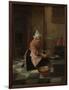 The Waffle Baker, C. 1850-82-Alexander Hugo Bakker Korff-Framed Art Print