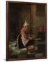 The Waffle Baker, C. 1850-82-Alexander Hugo Bakker Korff-Framed Art Print