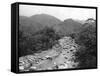 The Wag-River, Castleton, Jamaica, C1905-Adolphe & Son Duperly-Framed Stretched Canvas