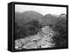 The Wag-River, Castleton, Jamaica, C1905-Adolphe & Son Duperly-Framed Stretched Canvas