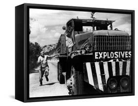 The Wages Of Fear, (aka Le Salaire De La Peur), Charles Vanel, Yves Montand, 1953-null-Framed Stretched Canvas