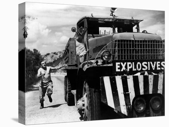 The Wages Of Fear, (aka Le Salaire De La Peur), Charles Vanel, Yves Montand, 1953-null-Stretched Canvas