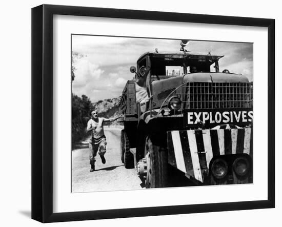 The Wages Of Fear, (aka Le Salaire De La Peur), Charles Vanel, Yves Montand, 1953-null-Framed Photo