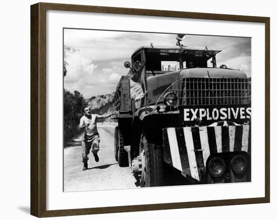 The Wages Of Fear, (aka Le Salaire De La Peur), Charles Vanel, Yves Montand, 1953-null-Framed Photo