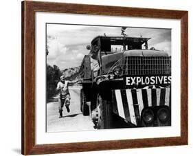 The Wages Of Fear, (aka Le Salaire De La Peur), Charles Vanel, Yves Montand, 1953-null-Framed Photo