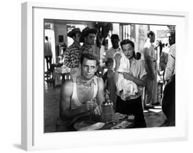 The Wages Of Fear, (AKA Le Salaire De La Peur), Yves Montand, Vera Clouzot, 1953-null-Framed Photo