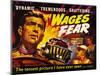 The Wages of Fear, Yves Montand, Charles Vanel, Vera Clouzot, 1955-null-Mounted Art Print