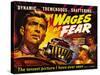 The Wages of Fear, Yves Montand, Charles Vanel, Vera Clouzot, 1955-null-Stretched Canvas