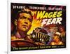 The Wages of Fear, Yves Montand, Charles Vanel, Vera Clouzot, 1955-null-Framed Art Print