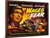 The Wages of Fear, Yves Montand, Charles Vanel, Vera Clouzot, 1955-null-Framed Art Print