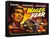 The Wages of Fear, Yves Montand, Charles Vanel, Vera Clouzot, 1955-null-Framed Stretched Canvas