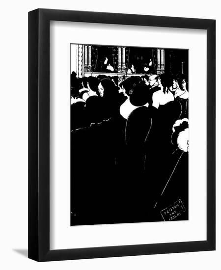 The Wagnerites-Aubrey Beardsley-Framed Premium Photographic Print