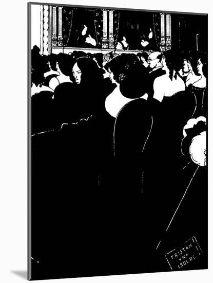 The Wagnerites-Aubrey Beardsley-Mounted Photographic Print