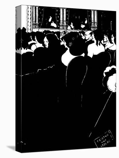 The Wagnerites-Aubrey Beardsley-Stretched Canvas