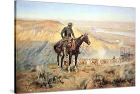 The Wagon Boss-Charles Marion Russell-Stretched Canvas