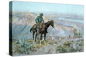 The Wagon Boss-Charles Marion Russell-Stretched Canvas