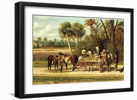 The Wagon's Empty-William Aiken Walker-Framed Giclee Print