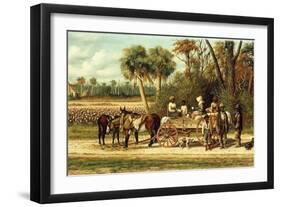 The Wagon's Empty-William Aiken Walker-Framed Giclee Print