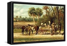 The Wagon's Empty-William Aiken Walker-Framed Stretched Canvas