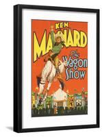 The Wagon Show-null-Framed Art Print