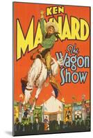 The Wagon Show-null-Mounted Art Print
