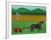 The Wagon-Stephen Huneck-Framed Giclee Print