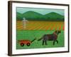 The Wagon-Stephen Huneck-Framed Giclee Print