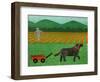 The Wagon-Stephen Huneck-Framed Giclee Print